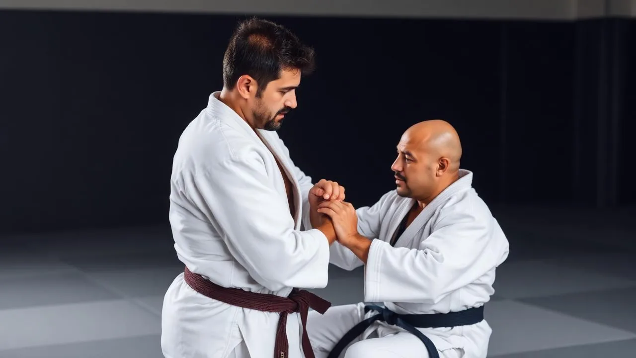 Adultos treinando jiu-jitsu Kimono e NoGi na BASIS em Lagoa Santa